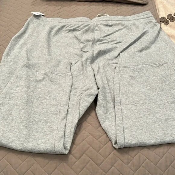 GAP Gray Heather Fleece Joggers / XXL/ NWT - Picture 14 of 14